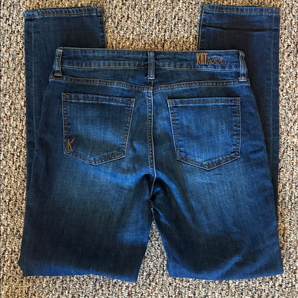 Women’s dark denim skinny Jeans made by Katy sz 4